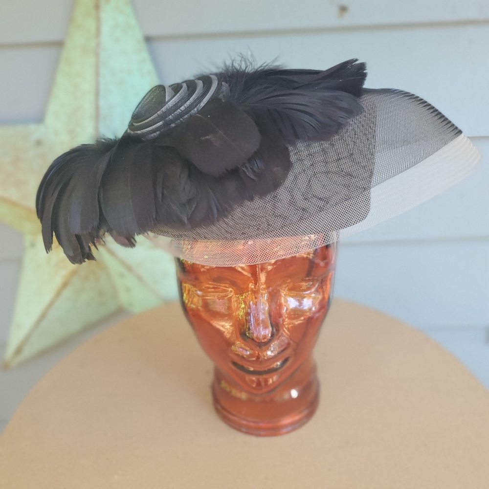 Vintage Feather Hat